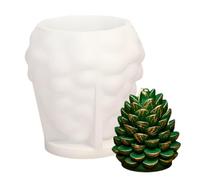 Moules à bougies en silicone | Fournitures d'artisanat réutilisables en forme de d'hiver | Moules en résine époxy | Pour cire, plâtre, savon, argile, chocolat, gâteaux, arts et travaux
