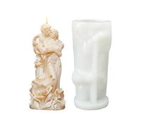 Moules à bougies en silicone pour couple | Fournitures d'artisanat de qualité alimentaire pour l'art corporel, moules 3D pour couple | pour l'aromathérapie, le savon, l'argile, le plâtre