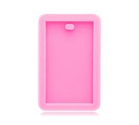 Moules à breloques en silicone pour pendentifs de collier avec trou pour la fabrication de moules rectangulaires en résine époxy, outils de décoration en silicone