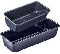 Moules à Cake Dr. Oetker Back Liebe, Set de 2, 25 cm et 30 cm, Acier Émaillé, Anti-Rayures, Sans PFAS