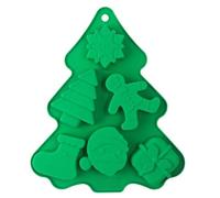 Moules à Chocolat de Noël Empreinte En Silicone Flocons D'Épices Cloches | Moule à biscuits de Noël Pour Fêtes Anniversaire Maison Cuisine Boulangerie Bureaux Chambre Bureau Dortoir