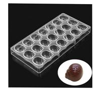 Moules à chocolat, moule à chocolat en polycarbonate transparent, moule rigide en polycarbonate rigide, moule à bonbons faits à la main, moule à bonbons pour mariage, anniversaire, moule de cuisson