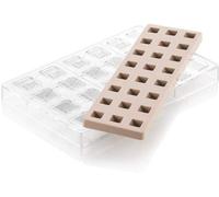 Moules à chocolats professionnels Unyqoos® en Tritan – moules transparents pour chocolat, sans BPA/BPS, adaptés au lave-vaisselle et résistants aux chocs, pour les amateurs et les professionnels