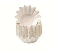 Moules à cupcakes et muffins en papier Blanc | Grands porte-gobelets en papier épais pour friteuse à air, mécanisme de four, outil de décoration de gâteaux