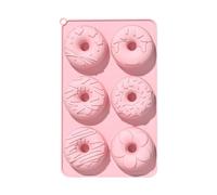 Moules À Donuts En Silicone Pour Cuisson Plateau 6 Cavités Sûr Antiadhésif