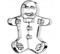 Moules à gâteaux - Emporte-pièce avec motif humain - Métal - Argenté