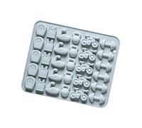 Moules à gâteaux en Silicone en forme de forme physique, 11, Blue | Décoration de gâteaux et boissons, Silicone de qualité alimentaire pour la fabrication de bonbons glacés