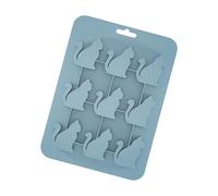 Moules à glaçons avec 9 fentes en forme de chat, plateau pratique, accessoire de refroidissement de boissons pour les amateurs de cocktails et glaçons, moule à chocolat