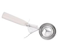 Moules à glaçons en forme de boule, en acier inoxydable, de 90 grammes, avec mécanisme de déverrouillage, couleur beige