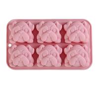 Moules à glaçons en forme de chien Forme de chiens 3D mignons et drôles en