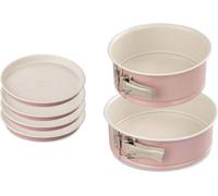 Moules à Manqué et Layer Cake Dr. Oetker Rétro, Set de 2, 18 cm et 20 cm, Acier Revêtement Antiadhésif