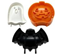 Moules à Mini Lot de 3 Pièces Thème Halloween Outils de Cuisson Fêtes et | Cuisson de Mini Pour Pâtisserie Cupcakes Pâte Petit-Déjeuner Alimentation