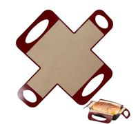 Moules à - Moule à flexible réutilisable en silicone avec poignées antidérapantes | Insert de cuisson anti-adhésif pour un dégagement uniforme | Ustensiles de cuisson de cuisine pour la