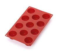Moules à muffin 30 cm, rouge, silicone, Lékué