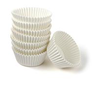 Moules à muffin - Zenker - 43436 - Pack de 100 - Papier blanc - Cuisson facile