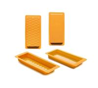 IBILI Set de 2 moules à nougat 793500 – lisse et losanges – polyéthylène