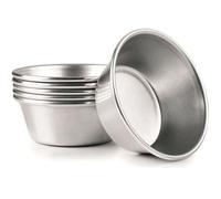 Moules à Pastèis de Nata - IBILI - Lot de 6 - 7.5 x 2 cm - Gris - Antiadhésif