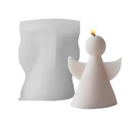 Moules À Savon En Silicone, Moules Angel 3D Pour Ciment En Silicone, Outil De Fabrication Anti-Adhésif Pour Argile Ciment Dessert Chocolat