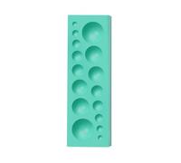 Moules de chocolat ronds, moule à billes en silicone - Pack de 2 moules de silicone à demi-sphère - Outil réutilisable des logiciels de cuisson, fournitures de bonbons, décoration de gâteaux à bulles