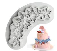 Moules de cuisson en silicone Empreinte en silicone antiadhésive | Empreintes à fondant coniques de Noël Pour chocolats bougies boulangerie maison