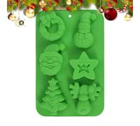 Moules de Cuisson en Silicone Outil de pâtisserie antiadhésif pour | Moules à bonbons de Noël Pour la maison, les fêtes et réceptions, cupcakes, cookies, desserts, Cloche verte