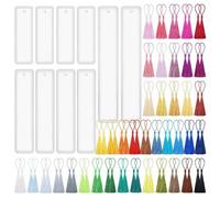 Moules De Marque-Page Rectangulaires, Accessoires De Fabrication De Bijoux, Moule En Résine Époxy Uv Cristal