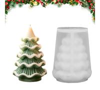 Moules en silicone 3D en forme de sapin de Noël flexible pour bricolage en résine époxy