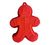 Moules en Silicone de noël, moule à gâteau bonhomme en pan d'épice | Moules de cuisson de vacances, moule à gâteau en forme de pan d'épices pour faire des gâteaux, tarts, pan, biscuits