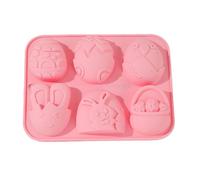 Moules en silicone de Pâques - Moule à chocolat en forme de lapin et œuf, plateau flexible à bonbons, outil de cuisson antiadhésif, accessoire pour la maison, la cuisine, l'appartement | Création de