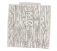 Moules en silicone en forme d'écorce d'arbre en bois - Texture d'écorce d'arbre - Tapis d'impression pour décoration de gâteaux, cupcakes, pâte à sucre, argile polymère
