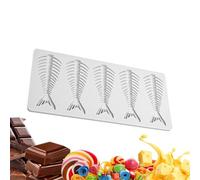 Moules en silicone - Facile à libérer en silicone flexible | Décoration de glaçage artistique à chevrons | Moule en caoutchouc pour la décoration de gâteau | Pour les aliments Savon Résine Cupcake