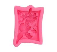 Moules en Silicone Little Angel, antiadhésifs de haute qualité, pour Fondant, décoration de gâteaux, cuisson, rose, 5x7cm