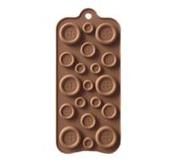 Moules en silicone pour chocolat Accessoires de pâtisserie alimentaires | Moule à Chocolat et Bonbons Plat de Cuisson pour Toppers de Cupcakes et Cookies, Décora