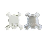Moules en silicone pour Halloween - Moules d'Halloween pour la fabrication de bougies - Figurines décoratives faites à la main - Moules en plâtre pour pâte à modeler, résine époxy, pendentif, savon