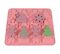 Moules En Silicone Pour Les Fêtes Fournitures d'Artisanat Antiadhésives | Moules À Cuisson Pour Gâteau Des Vacances D'Hiver Pour Femmes, Filles, Débutants, , - Gâteaux, Desserts, Bonbons,