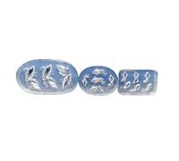 Moules en silicone pour ornements, colliers, loisirs créatifs, boucles d'oreilles, pendentifs, fabrication de bijoux, moules en forme de carpe