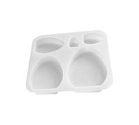 Moules en Silicone pour œufs de pâques à 5 cavités, moule de cuisson en Silicone de qualité alimentaire pour la fabrication de résine époxy, bougie, savon, chocolat, résistant à la