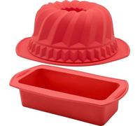 Moules en silicone, rouges