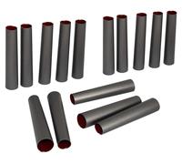 Moules pour rouleaux de mousse, 13,5 cm, antiadhésifs, lot de 15