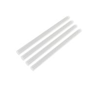 Moules ronds transparents et solides réutilisables de 25 cm long for gâteaux, bonbons, biscuits autres projets loisirs créatifs, lot 4(Diameter 5mm)