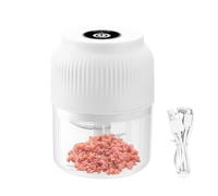 Moulin à ail électrique compact compact résistant aux hautes températures | Ustensiles de cuisson électriques résistants aux hautes températures, coupe-légumes, économiseur d'espace pour pommes de
