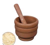 Moulin à ail manuel - Outil de broyage à pour herbes, épices, épices, ensemble de broyage alimentaire durable avec support stable et antidérapant | Guacamole