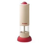 Moulin à assaisonnement automatique à piles, shaker à capteur de traction avec grosseur réglable, distributeur de sel en acier inoxydable, outil de traitement avec lumière LED, moulin à poivre