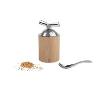 Peugeot Moulin à graines de lin ISEN manuel bois et inox naturel 13 cm