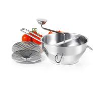 Kitchen Chef – Moulin à légumes inox KC.MOUL-21.3 – 3 grilles 13,8 cm – Ø 247 mm