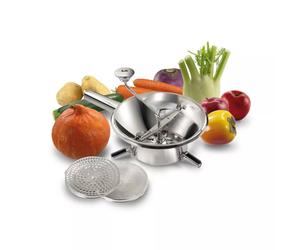 Moulin à légumes Purée Coulis ménager Inox Louis Tellier D24 cm
