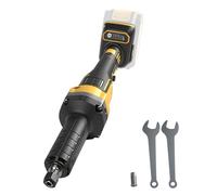 Moulin à matrice sans fil compatible avec Dewalt 18V 20 V, meuleuse droite électrique sans balais 24 000 tr/min avec 4 vitesses variables pour l'élimination de la rouille, le meulage, le polissage et