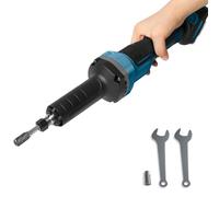 Moulin à matrice sans fil compatible avec Makita 18 V, meuleuse droite électrique sans balais 24 000 tr/min avec 4 vitesses variables pour l'élimination de la rouille, le meulage, le polissage et