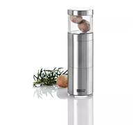 AdHoc PM87 Muskatino - Moulin manuel à muscade | Broyeur en acier inoxydable avec lame tranchante pour noix de muscade entières | Design compact et élégant, utilisation sûre à une main