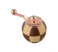 Moulin à poivre en bois massif à manivelle réglable pour comptoir de cuisine 15 cm (individuel)